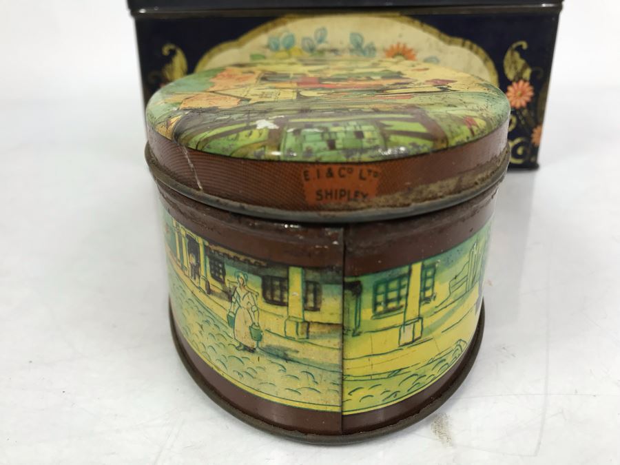 Pair Of Vintage English Tins [Photo 8]
