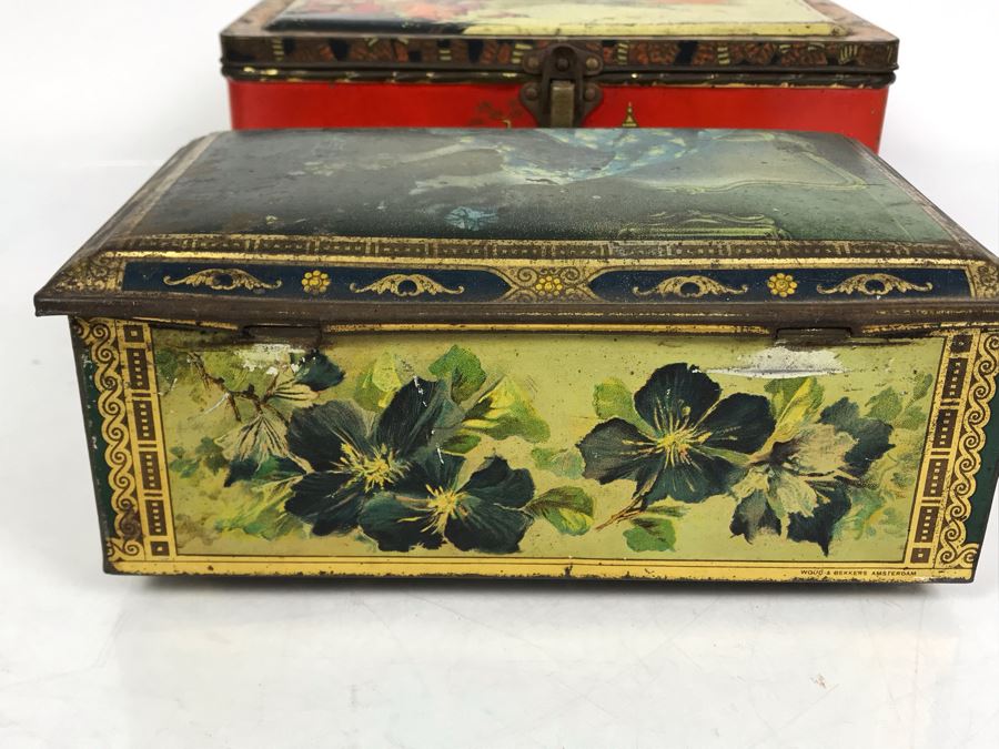 Pair Of Vintage English Tins [Photo 7]