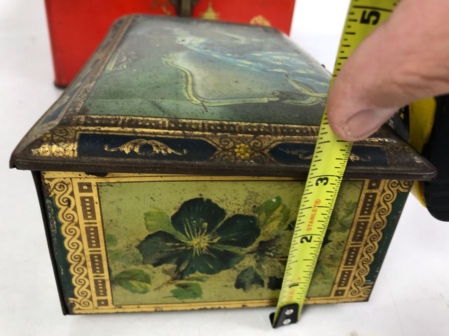 Pair Of Vintage English Tins [Photo 19]