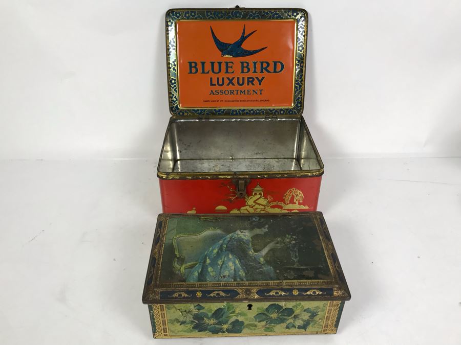 Pair Of Vintage English Tins [Photo 16]
