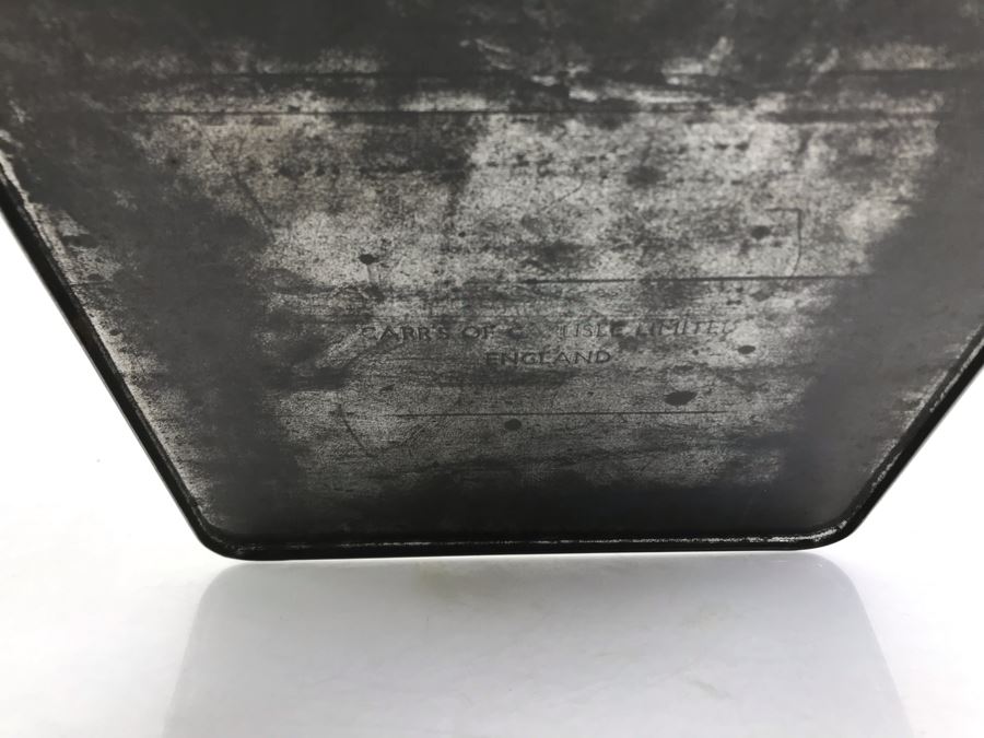  Vintage Tin Filled With Sewing Supplies And Old Buttons 9W X 4.5H [Photo 10]