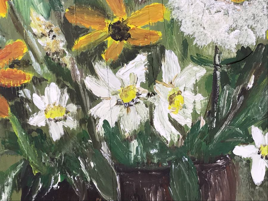 Original Still Life Painting On Board 10 X 16 [Photo 4]