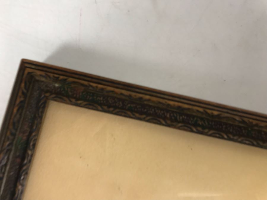 Vintage 1930 Original Painting Signed FTS 12 X 15.5 [Photo 12]