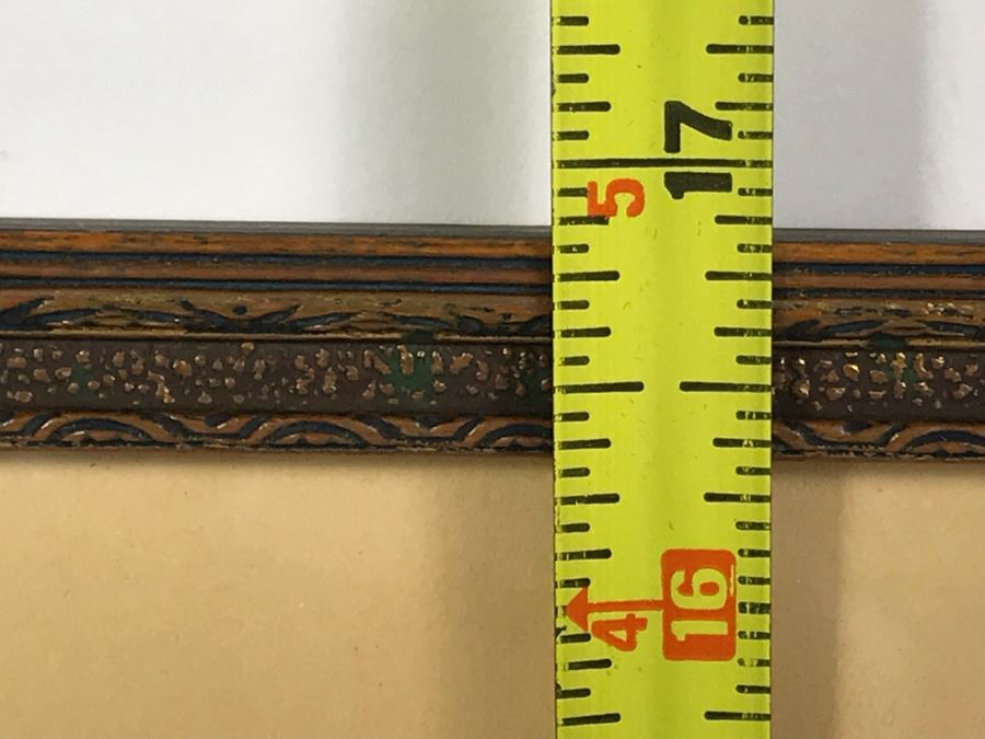 Vintage Signed Leray Hand Tinted Etching Chartres Maison Du Saumon 12.5 X 16.5 [Photo 19]