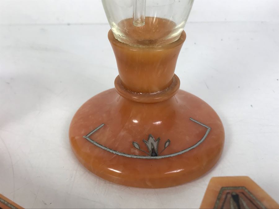 Vintage Art Deco Art-Y-Zan Vanity Set 11 Pieces (Comb And Shoehorn May Be Different Brand) [Photo 11]