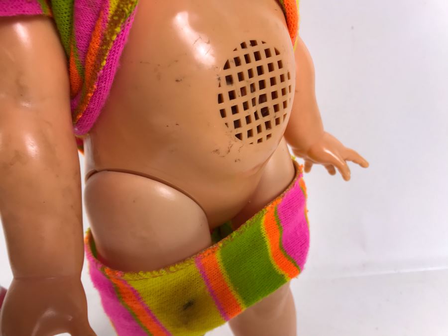 Vintage 1967 Ideal Toy Corp GG Giggles Doll With Original Sixties Clothing 18H [Photo 6]