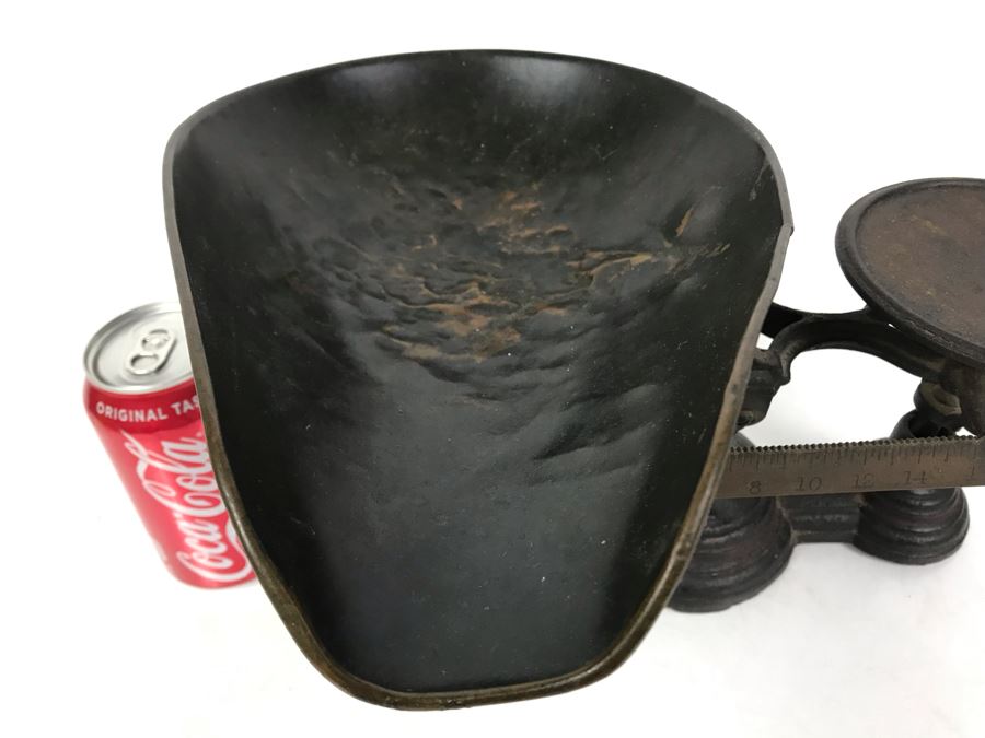 Antique Cast Iron Scale 14W X 12D X 9H [Photo 6]
