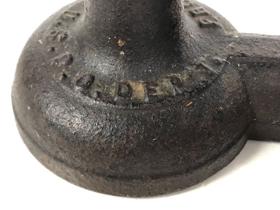 Antique Fairbanks Cast Iron Claw Foot Postal Scale Property Of U. S. P. O. Dept. Three Toed 17W X 9D X 7H [Photo 6]