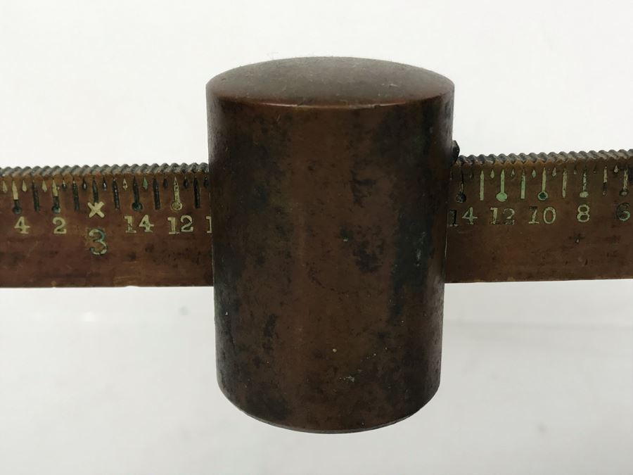 Antique Fairbanks Cast Iron Claw Foot Postal Scale Property Of U. S. P. O. Dept. Three Toed 17W X 9D X 7H [Photo 14]