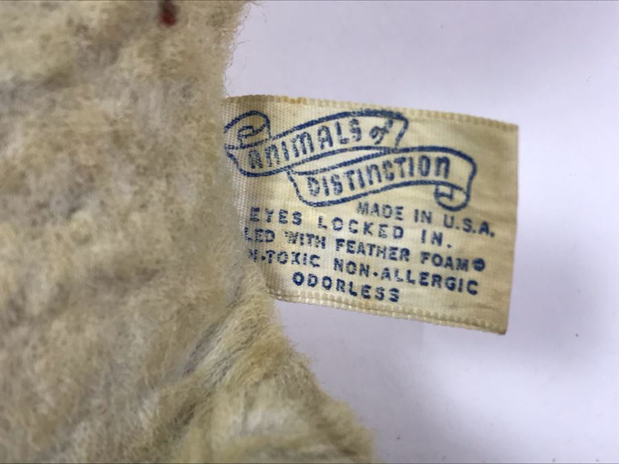 Vintage Plush Toys: Elephant Animals Of Distinction By Knickerbocker ...