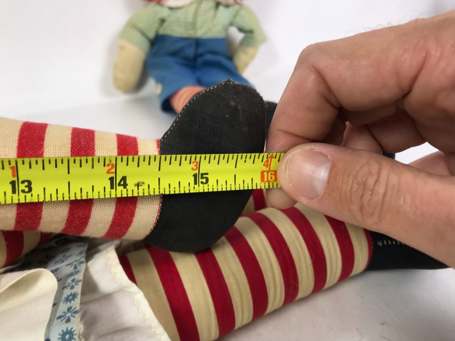 (3) Vintage Raggedy Ann Dolls [Photo 13]