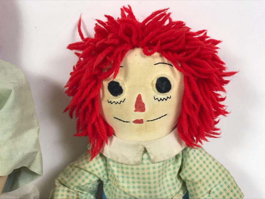 (3) Vintage Raggedy Ann Dolls [Photo 7]