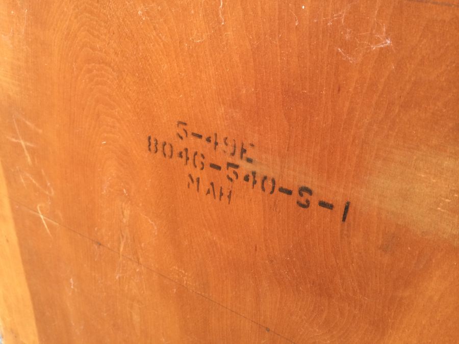 Mahogany Painted White Secretary With Ball and Claw Feet [Photo 10]