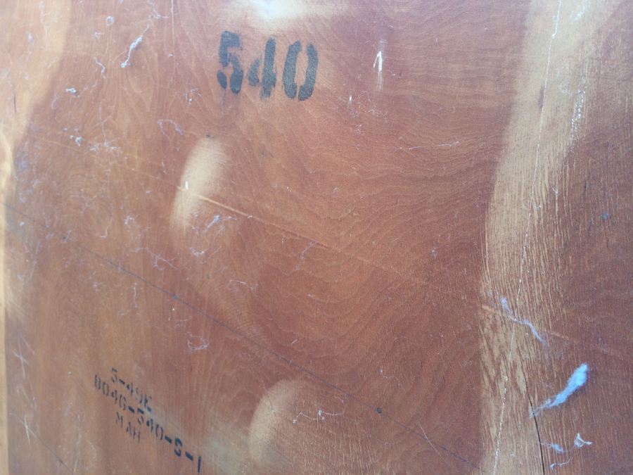 Mahogany Painted White Secretary With Ball and Claw Feet [Photo 11]