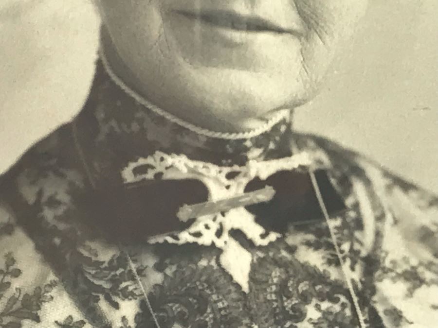 Vintage Signed B&W Portrait Photograph In Old Frame Christy Stucho Studio 8.5 X 12.25 [Photo 6]