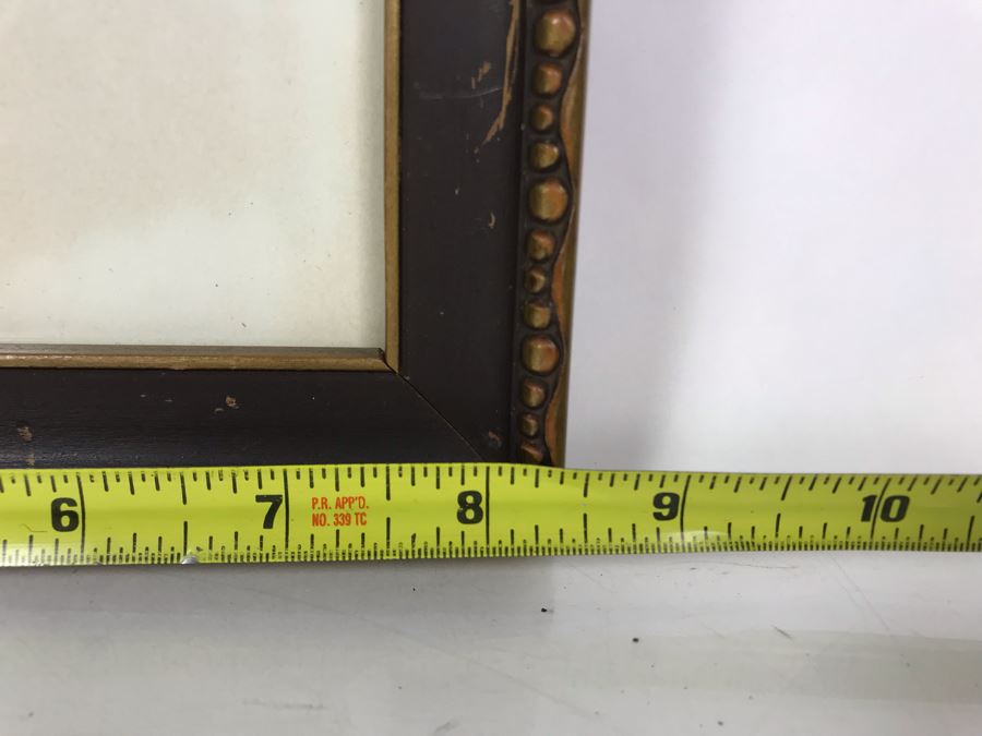 Vintage Signed B&W Portrait Photograph In Old Frame Christy Stucho Studio 8.5 X 12.25 [Photo 10]