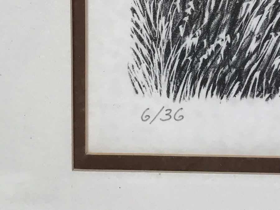 Vintage 1978 Local Ted Wade Lithograph Butterfield Square Chuck Wagon Temecula, California 12.5 X 14 Hand Signed Limited Edition 6 Of 36 [Photo 7]