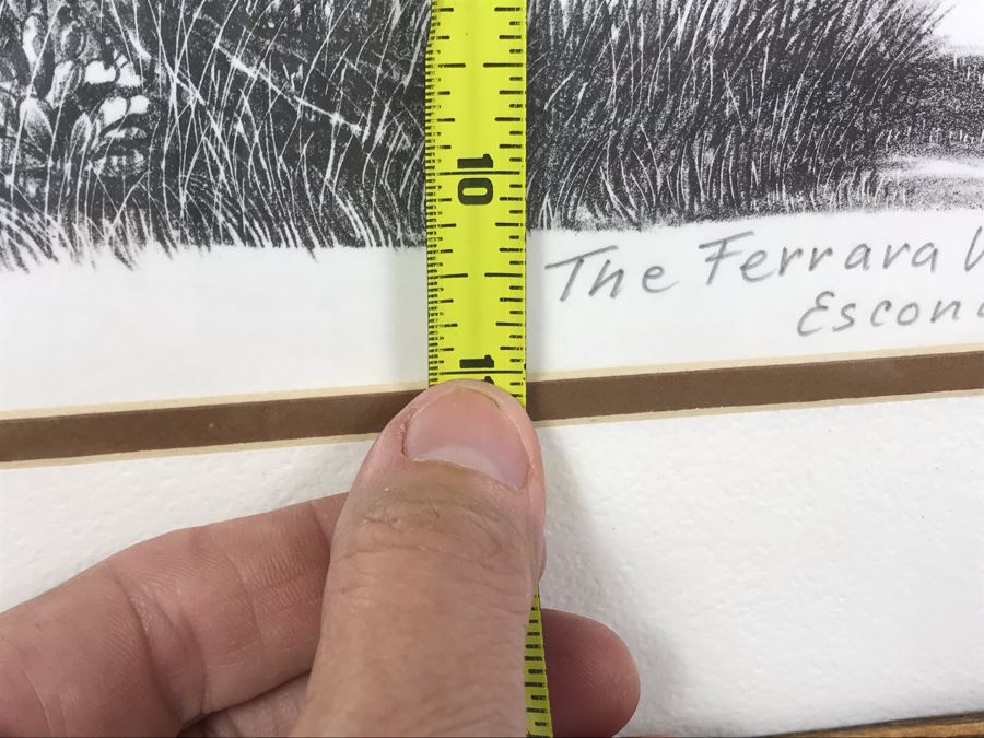 Vintage 1978 Local Ted Wade Lithograph The Ferrara Winery Established 1932 Escondido, California 14 X 11 Hand Signed Limited Edition 3 Of 26 [Photo 15]