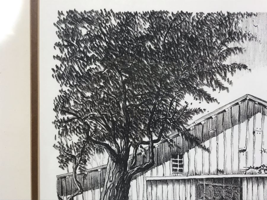 Vintage 1978 Local Ted Wade Lithograph The Ferrara Winery Established 1932 Escondido, California 14 X 11 Hand Signed Limited Edition 3 Of 26 [Photo 12]