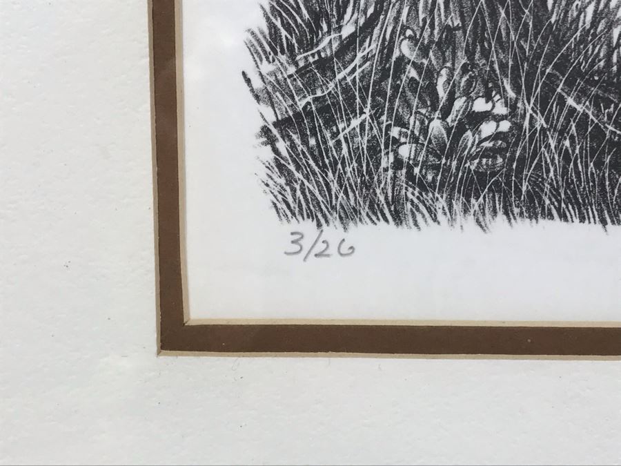 Vintage 1978 Local Ted Wade Lithograph The Ferrara Winery Established 1932 Escondido, California 14 X 11 Hand Signed Limited Edition 3 Of 26 [Photo 7]