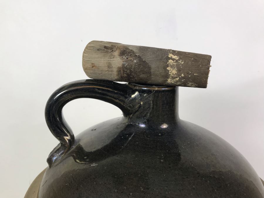 Large Vintage The Pacific Clay Products Inc Los Angeles Stoneware Jug 12W X 19H [Photo 9]