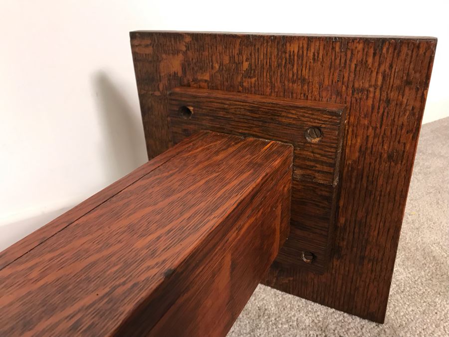 Striking TIger Oak Fern Stand 12.5 X 12 X 33H [Photo 14]