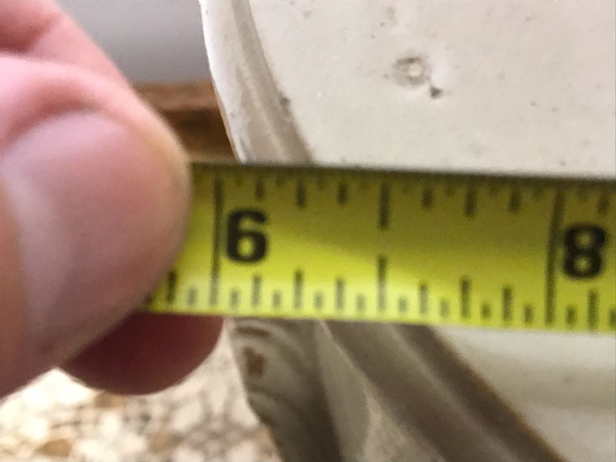 Rare Antique Cheavin's Saludor Safe Water Filter British Made Ceramic Stoneware Water Purifier (Underneath Lid Has Chip / Slight Chip In Handle) 19.5H X 9W [Photo 21]