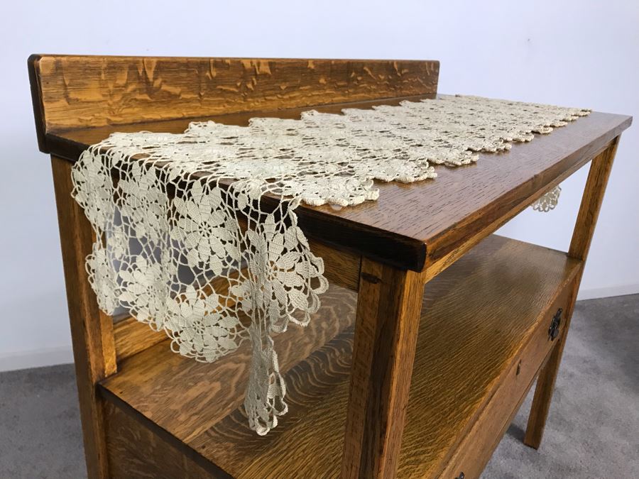 Vintage Crochet Runner 57 X 12 [Photo 3]