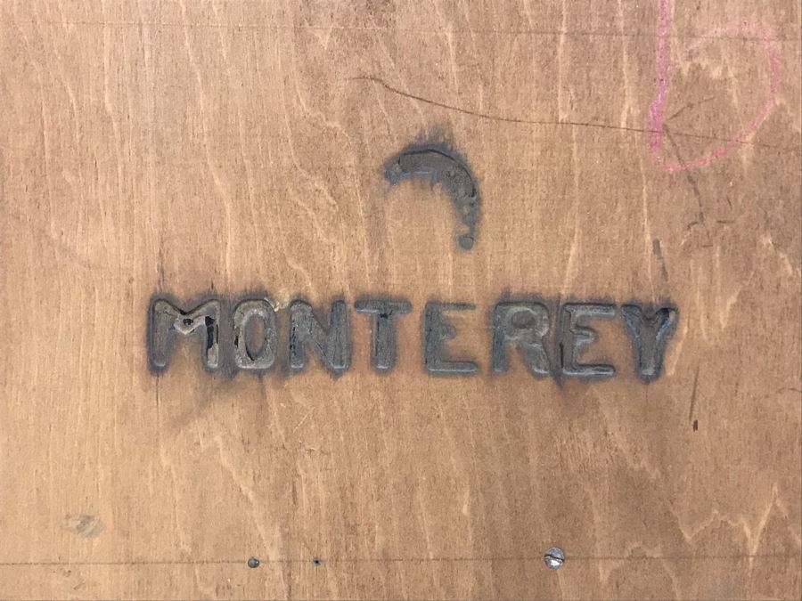 Rare Vintage Branded Monterey California Furniture Bookcase 7660 Farmhouse 36W X 56H [Photo 14]