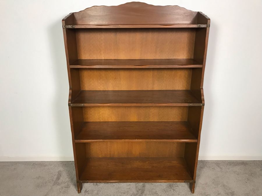 Rare Vintage Branded Monterey California Furniture Bookcase 7660 Farmhouse 36W X 56H [Photo 4]