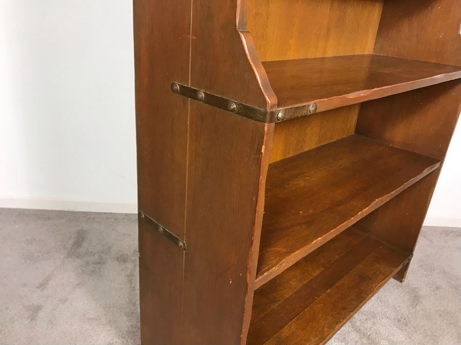 Rare Vintage Branded Monterey California Furniture Bookcase 7660 Farmhouse 36W X 56H [Photo 8]
