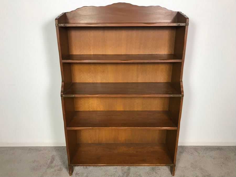 Rare Vintage Branded Monterey California Furniture Bookcase 7660 Farmhouse 36W X 56H [Photo 3]