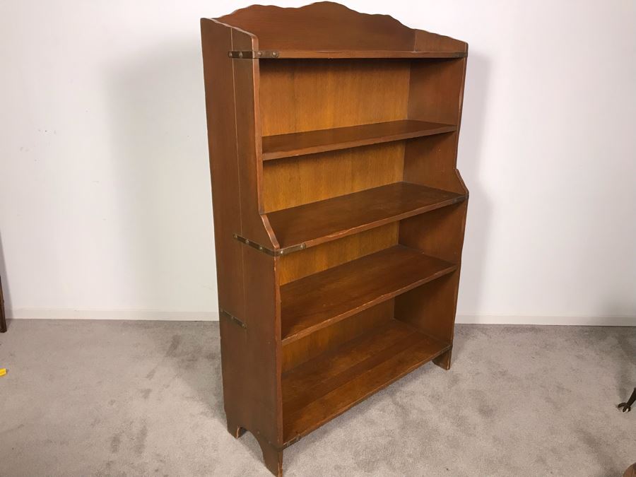 Rare Vintage Branded Monterey California Furniture Bookcase 7660 Farmhouse 36W X 56H [Photo 2]