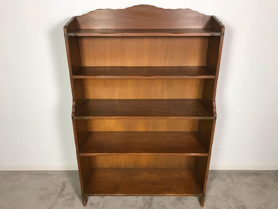 Rare Vintage Branded Monterey California Furniture Bookcase 7660 Farmhouse 36W X 56H [Photo 5]