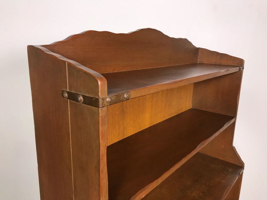 Rare Vintage Branded Monterey California Furniture Bookcase 7660 Farmhouse 36W X 56H [Photo 10]