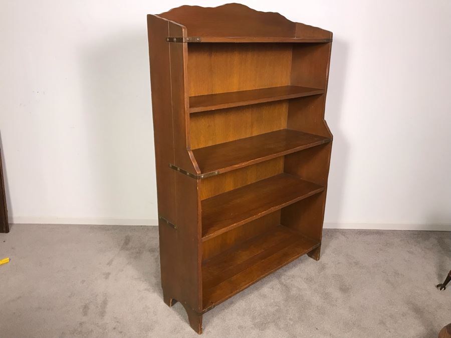 Rare Vintage Branded Monterey California Furniture Bookcase 7660 Farmhouse 36W X 56H [Photo 7]