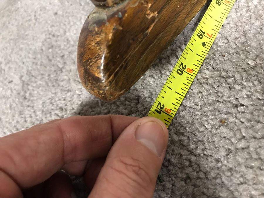 Vintage Child's Wooden Handmade Rocking Chair 15W X 21D X 26H [Photo 11]