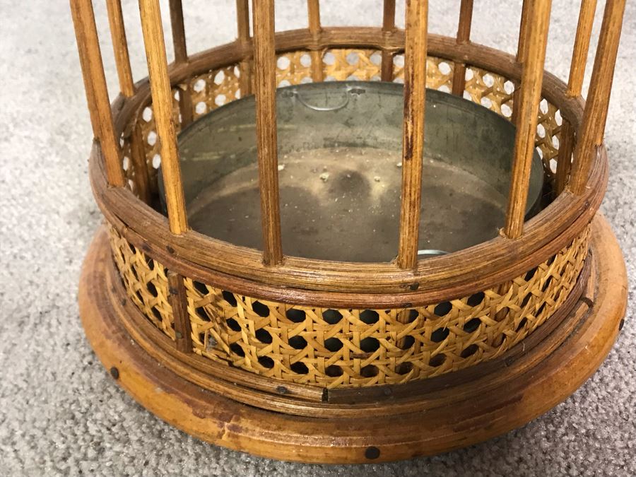 Vintage Rattan Umbrella Stand 21H X 9W - Just Added [Photo 3]