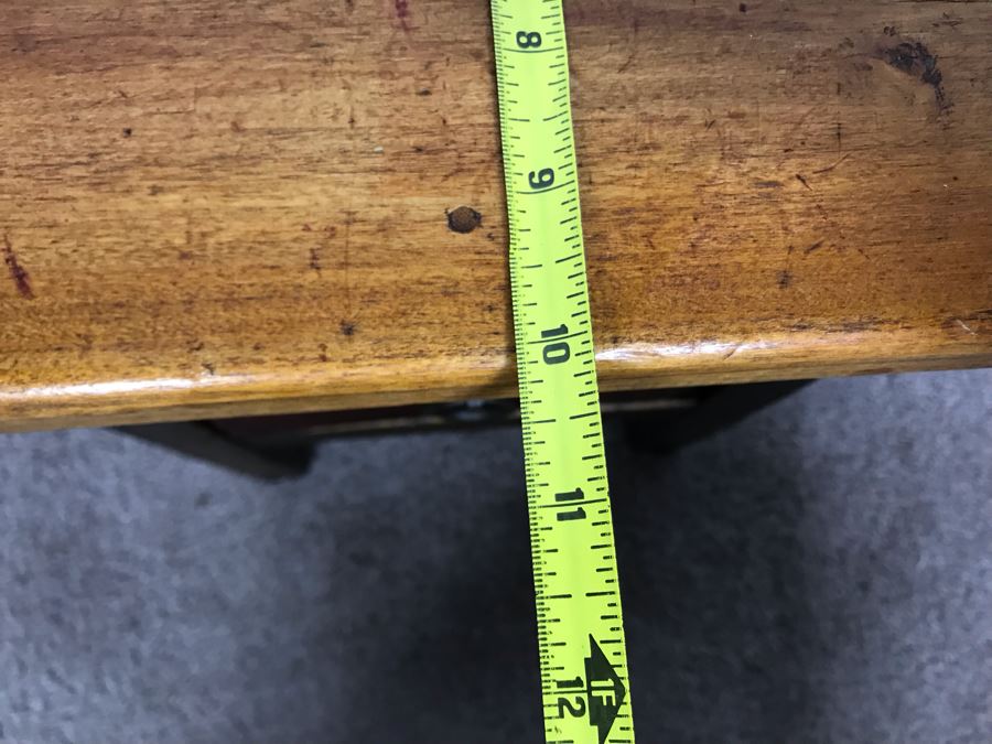 Small Handmade Side Table With Drawer With Asian Pull 10.5W X 10D X 12.5H - Just Added [Photo 10]