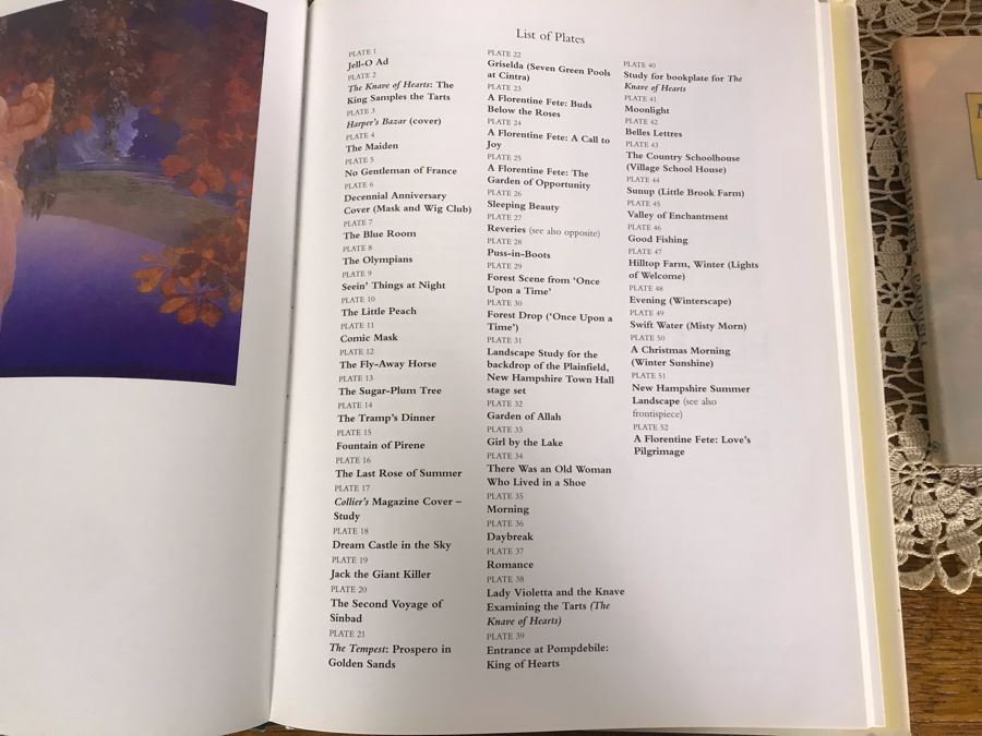 Collection Of (4) Maxfield Parrish Art Books - Just Added [Photo 14]