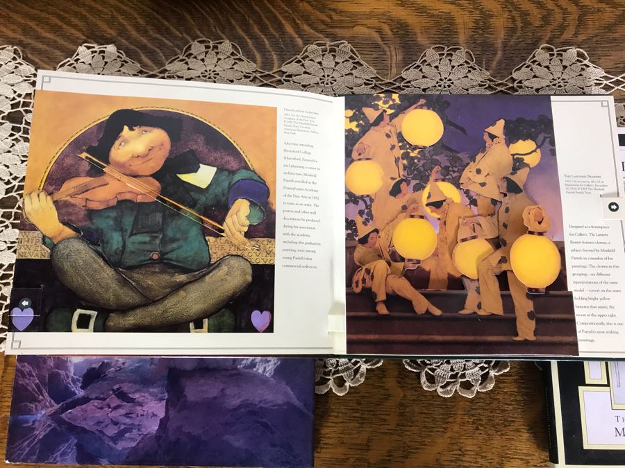Collection Of (4) Maxfield Parrish Art Books - Just Added [Photo 9]