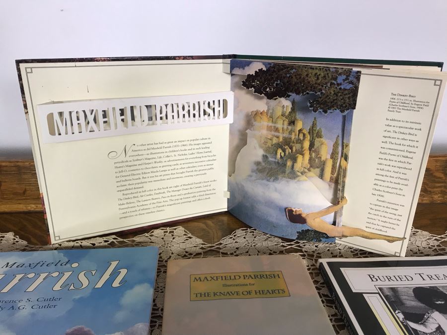 Collection Of (4) Maxfield Parrish Art Books - Just Added [Photo 5]