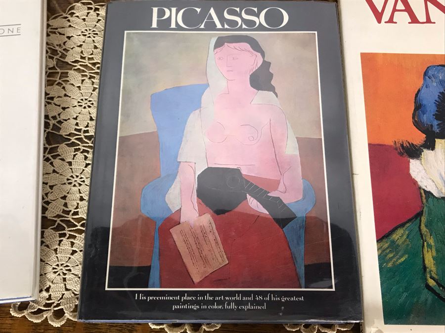 Collection Of (4) Art Books Picasso And Van Gogh - Just Added [Photo 10]