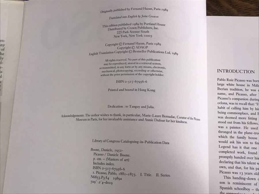 Collection Of (4) Art Books Picasso And Van Gogh - Just Added [Photo 6]