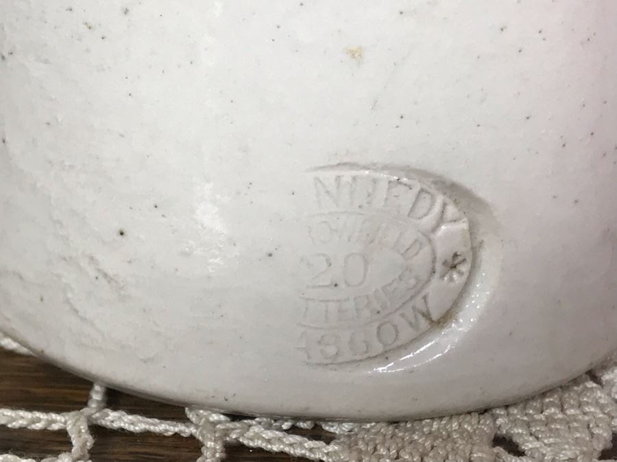 Collection Of (6) Antique English Stoneware Bottles Denby Pottery Joseph Bourne, Grosvenor Glasgow, H. Kennedy Barrowfield Pottery Glasgow Mead Jars - Just Added [Photo 9]