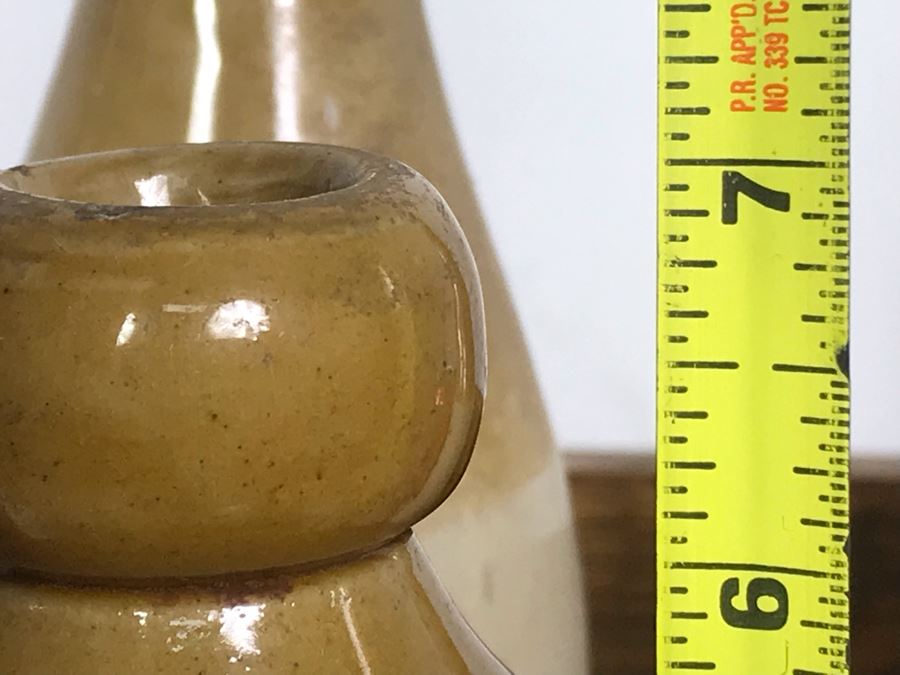 Collection Of (6) Antique English Stoneware Bottles Denby Pottery Joseph Bourne, Grosvenor Glasgow, H. Kennedy Barrowfield Pottery Glasgow Mead Jars - Just Added [Photo 14]