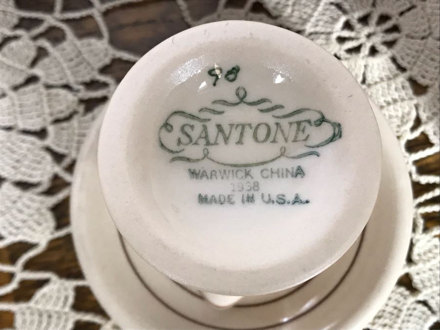 Vintage 1930s Restaurant Ware Creamers Some With Underplates Apx 27 Pieces: Mayan Ware Mayer China, Hall, Wallace China Desert Ware, Shenango New Castle PA, McNicol China Roloc, Syracuse China, Coorsite, Warwick China - Just Added [Photo 17]