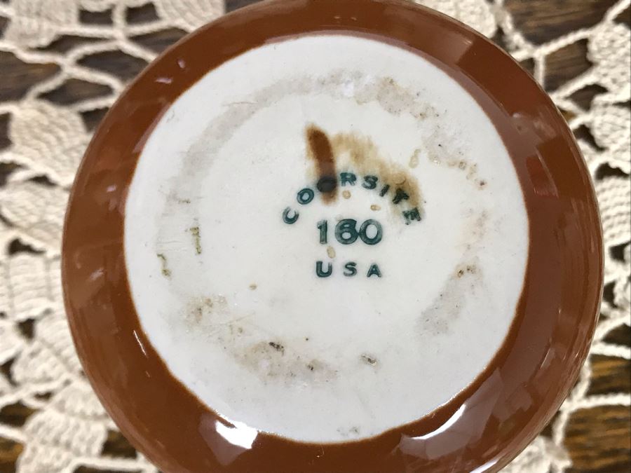 Vintage 1930s Restaurant Ware Creamers Some With Underplates Apx 27 Pieces: Mayan Ware Mayer China, Hall, Wallace China Desert Ware, Shenango New Castle PA, McNicol China Roloc, Syracuse China, Coorsite, Warwick China - Just Added [Photo 18]
