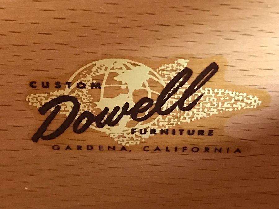 Mid-Century Custome Dowell Furniture Gardena, CA Gentleman's Dresser Highboy Chest Of Drawers 34W X 19D X 56H - Just Added [Photo 10]
