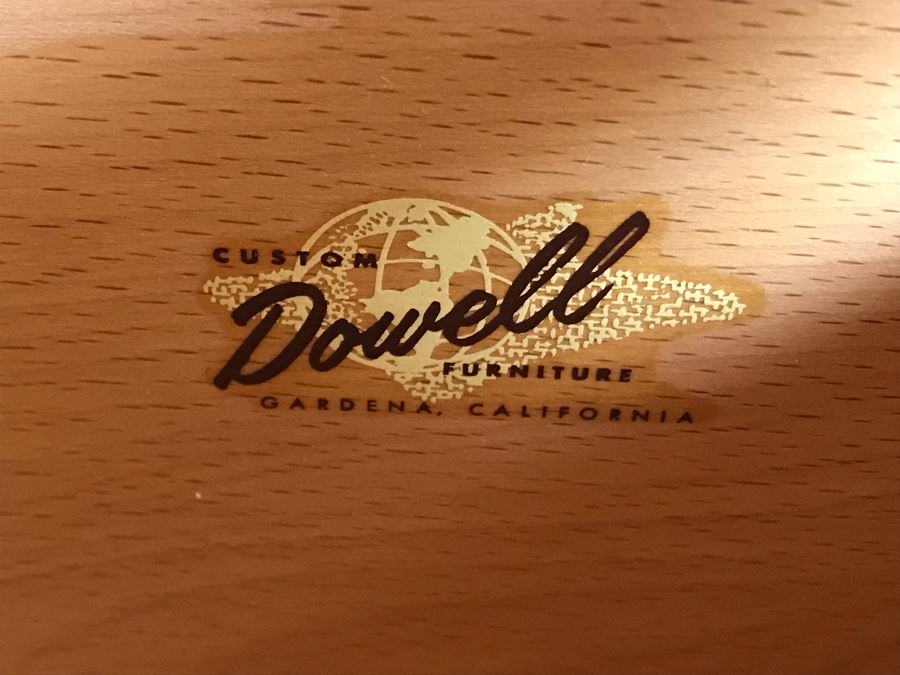 Mid-Century Custome Dowell Furniture Gardena, CA Gentleman's Dresser Highboy Chest Of Drawers 34W X 19D X 56H - Just Added [Photo 9]